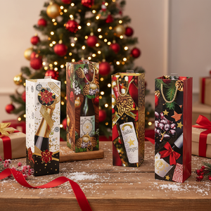 4.3 \ "X15 \" X4.3 \ "sacchetto vino natale 144 pz/cartone bomboniere - Product Image 3