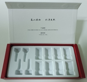 Boîte d'emballage pour <span class=keywords><strong>stylo</strong></span> à insuline en peptide, personnalisée avec logo imprimé sur papier couché, film mat <span class=keywords><strong>mont</strong></span>é sur carton rigide de 2 mm - Product Image 1