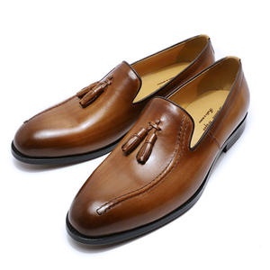 Zapatos Oxford para hombre de nuevo diseño, transpirables, de cuero genuino, formales, casuales y de negocios. - Product Image 1
