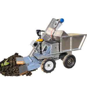 Camion de transport et de nettoyage de fumier en acier inoxydable, idéal pour l'élimination du fumier de chèvres, moutons et bovins – Offre spéciale - Product Image 2