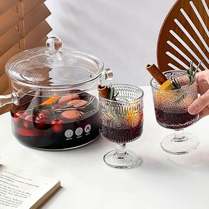 <span class=keywords><strong>Vasos</strong></span> de Vidrio con Textura de Clavos en Relieve 3D Personalizados, Frascos de Vidrio Vintage para Velas, <span class=keywords><strong>Vasos</strong></span> para Beber Leche, Copas - Product Image 5