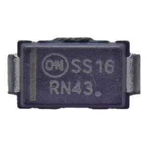 Diodos y rectificadores de diodo Shottky, 60V, 1A, 1A, 1A, ROHS SS16T3g