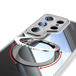 Mới nhất bìa cho Samsung Galaxy S25 siêu 360 xoay khung Armor điện thoại trong suốt trường hợp - Product Image 2