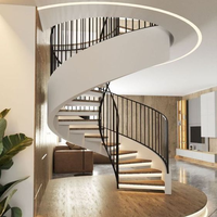 Solutions d'escaliers hélicoïdaux de qualité professionnelle pour les développeurs immobiliers de luxe