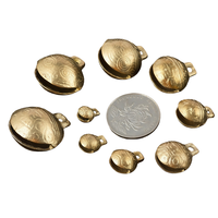 Accessoires de bijoux DIY chinois, clochettes en cuivre pour animaux de compagnie, laiton, têtes de chien et de tigre tissées, pendentifs en gros