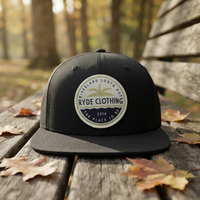 Vintage gewassen katoenen 6-panel ongestructureerde baseballcap, heren outdoor sport snapback pet met aangepast rond geweven patchlogo