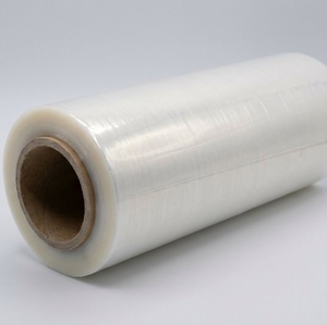 Rollo de Envoltura Elástica para Máquinas de 20 Pulgadas y 80 Calibres, LLDPE, para Envolver Palés, Rollo Retráctil, Suministros de Embalaje Industrial de Alta Resistencia - Product Image 1