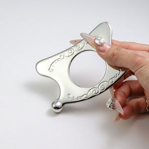 Individuelles Logo Metall-Gua-Sha-Körpermassagegerät Koreanisches Körper- und Gesichtslifting-Muskelentspannungs-Massagebrett Lymphdrainage - Product Image 2