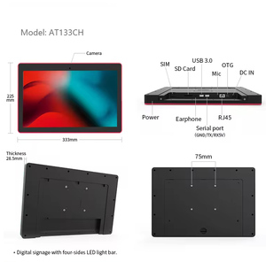 <span class=keywords><strong>Tablet</strong></span> PC Android <span class=keywords><strong>de</strong></span> 10.1 Pulgadas con Montaje en Pared OEM, <span class=keywords><strong>Pantalla</strong></span> Táctil, Quad Core, POE, NFC, RFID, Wi-Fi, RJ45, Luz LED, para Sala <span class=keywords><strong>de</strong></span> Reuniones y Uso Comercial - Product Image 5