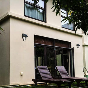 พลังงานแสงอาทิตย์ PIR เซ็นเซอร์การเคลื่อนไหวกลางแจ้งแสงรักษาความปลอดภัยฉุกเฉินกันน้ำโคมไฟ LED ผนังสวนพลังงานแสงอาทิตย์ที่มีฟังก์ชั่นที่น่าตกใจ - Product Image 6