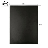 Couverture de menu personnalisée en cuir PU rigide A4/A5 avec éclairage LED lumineux, batterie intégrée pour restaurants et bars