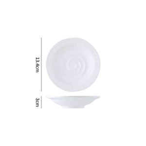 Conjunto de Louça de Cerâmica Moderno e Simples para Mesa, Tigela de Arroz Doméstica e Pratos de Servir Alimentos Brancos - Product Image 6