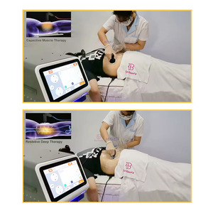 Máquina de Diatermia Profesional <span class=keywords><strong>Tecar</strong></span> Pro Max 448khz+20khz para Alivio Muscular Profundo - Product Image 5