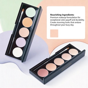 <span class=keywords><strong>Palette</strong></span> de Correcteur Crème Minérale Correctrice de Couleur pour le Visage – Maquillage Naturel Éclaircissant, Blanchissant, Contrôle du Sébum et <span class=keywords><strong>Camouflage</strong></span> pour la Peau - Product Image 4