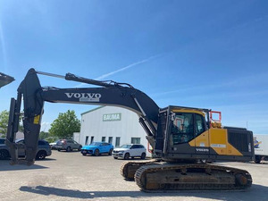 Excavadora Volvo EC300ENL grande usada, motor japonés, oruga, tipo móvil, componentes de núcleo, incluye cojinete de engranaje de bomba de Motor, 1 año - Product Image 2