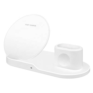 <span class=keywords><strong>Chargeur</strong></span> rapide sans fil 3 en 1 de haute qualité 10W électrique OTP protégé pour Apple Watch pour ordinateur portable <span class=keywords><strong>AirPods</strong></span> - Product Image 3