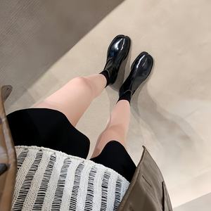 Talon épais bout fendu mi-mollet bottes <span class=keywords><strong>Chelsea</strong></span> bottes femmes. <span class=keywords><strong>chelsea</strong></span> mode bottes courtes chaussures décontractées en plein air - Product Image 5