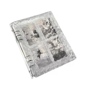 Álbum de Fotos Acrílico A5/A7 Cristal 4 Cuadrículas para Kpop Photocards, 20 Páginas, Cubierta de Ondas de Agua de Alta Transparencia Libro Kpop - Product Image 5