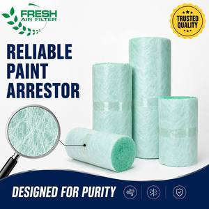 Nuevo Filtro de Aire para Piso con 80% de Eficiencia, Filtro de Fibra de Vidrio G3, Colector de Pintura, Rollo de Filtro de Aire - Product Image 1