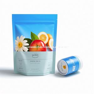 Paquet en plastique étanche imprimé personnalisé paquet d'échantillon plat à trois joints latéraux mini petit sachet d'emballage en mylar - Product Image 4