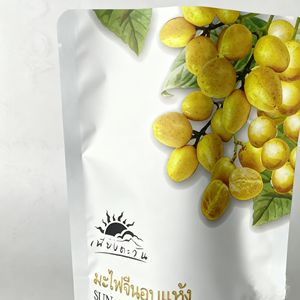 Custom Design <b>Food</b> <b>Bag</b> Packaging for Dried <b>Food</b> Fruit Cookie Glossy Finish Large Container Mylar Zipper Pouch - Product Image 3