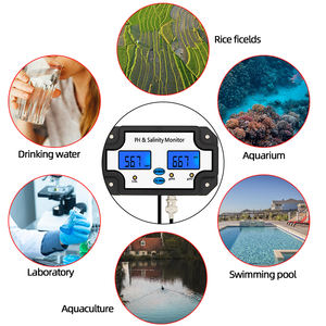 PH-2685 Digitale Water Quality Tester Zuurgraad Meter 2 In 1 Ph Zoutgehalte <span class=keywords><strong>Monitor</strong></span> Voor Aquaria - Product Image 6