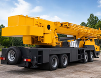 Grue mobile sur camion LTC1000L6, moment de levage de 3637 kN.m, portée des stabilisateurs de 8,1 m