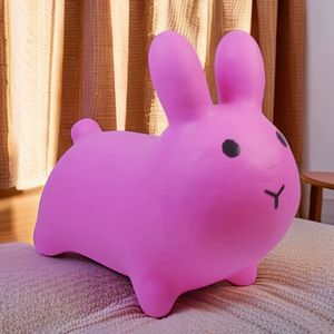 Jouet <span class=keywords><strong>gonflable</strong></span> pour enfants : <span class=keywords><strong>Lapin</strong></span> <span class=keywords><strong>sauteur</strong></span> épaissi et surdimensionné, cheval d'équitation pour bébé, jouet d'entraînement et de saut - Product Image 3