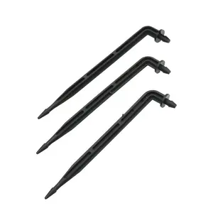 3/5mm Hose Barbed Elbow Drip Irrigation Dripper Arrow Dripper Garden Plant Water Dripper