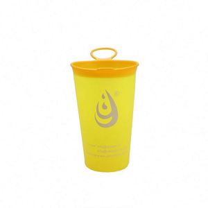 Échantillon GRATUIT Nouveautés Produits phares 200ML 250ML Gobelet souple en TPU sans BPA pliable pour le camping et la course - Product Image 1