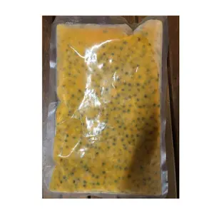 Puré de maracuyá congelado con semillas, concentrado de pulpa de maracuyá congelado estándar de exportación - Product Image 1