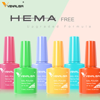 Nouvelle Couleur 2026 Venalisa Vip4 Vernis Gel Sans HEMA pour Ongles, Manucure French, Laque UV LED