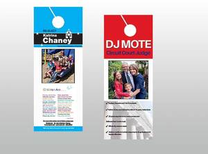 Cintres de <span class=keywords><strong>porte</strong></span> avec logo personnalisé imprimés <span class=keywords><strong>sur</strong></span> du papier couché en carton offset avec sérigraphie Concevez votre propre style d'<span class=keywords><strong>affiche</strong></span> - Product Image 4