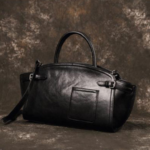 Bolso de Hombro Personalizado de Cuero Genuino de Primera Calidad con Forro de Cuero Vacuno, Moderno y Versátil para Mujer, 2026 - Product Image 2