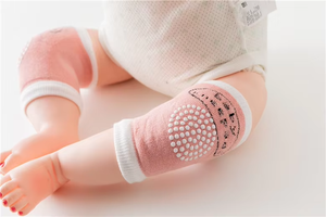 Bonne qualité anti-dérapant sécurité marche ramper jambe manchon protecteur bébé genouillères - Product Image 6