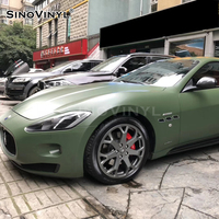 Super Matte Plotter Pegatina Mate Gris Coche Película Vinilo