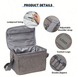 Wholesale Personalized Large Capacity Custom Size Cooler Bags Soft Insulated Food Can Thermal Cooler Bags With Handle - Product Image 3