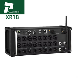 Console de mixage Audio professionnelle Paulkitson <span class=keywords><strong>XR18</strong></span> carte système de son en métal pour Studios d'enregistrement voiture DJS événements Audio en direct - Product Image 2