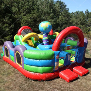 Bouncer Bơm Hơi Thương Mại Công Viên Trượt Nhún Nhảy Thế Giới Cho Trẻ Em Bouncer Bơm Hơi Sân Chơi Thành Phố Vui Nhộn - Product Image 2