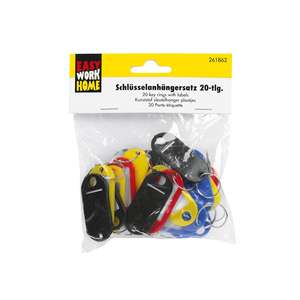 Llaveros de trabajo fácil con etiquetas/porte-étiquette/kunststof sleutelhanger plaatjes - Product Image 2