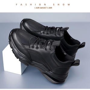 Nouvelle Collection Printemps/Été 2026 : Chaussures Décontractées en Cuir pour Hommes, Chaussures de Course et de Sport pour Hommes, Chaussures à Semelle Souple pour Hommes – Vente en Gros Usine - Product Image 3