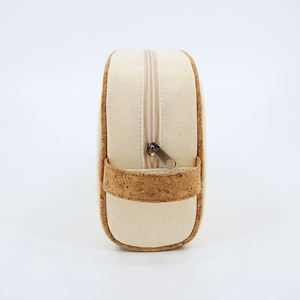 Borsa Cosmetica Qetesh con Logo Personalizzato, Design alla Moda in Lino Naturale, Astuccio con Cerniera in Sughero, Borsa <span class=keywords><strong>da</strong></span> <span class=keywords><strong>Viaggio</strong></span> <span class=keywords><strong>per</strong></span> Trucchi Unisex - Product Image 6