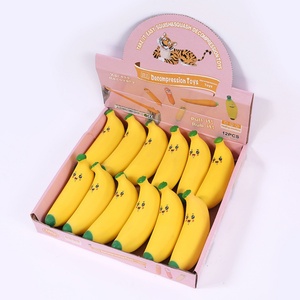 Jouet à presser amusant et créatif en forme de banane pelée, jouet de décompression en plastique souple pour enfants, vente en gros - Product Image 5