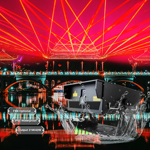Ip65 R-30 42W <span class=keywords><strong>DMX</strong></span> kiểm soát IP65 buổi hòa nhạc RGB hiệu ứng ánh sáng ngoài trời hiển thị Thiết bị hiệu ứng hoạt hình hộp đêm không thấm nước ánh sáng laser - Product Image 1