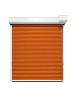 Porte pliante modulaire moderne en aluminium résistante au vent, à installation facile, pour entrepôt d'usine extérieur