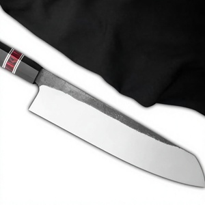 Couteau de chef japonais forgé à la main, lame en acier Damas, manche en bois, couteaux de cuisine professionnels pour la vente en ligne - Product Image 4