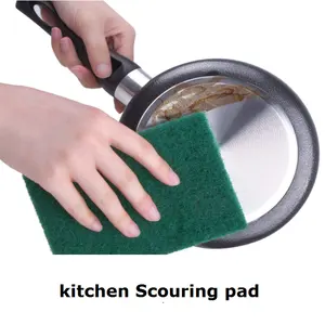 Reutilizável Household Limpeza Scrub Pads Desengordurante Kichen Scouring Pad