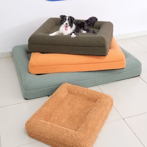 Fabricación de espuma viscoelástica de lujo personalizada sofá para perros grandes y acogedores sofá cama para perros ortopédicos - Product Image 5