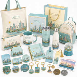 Productos de recuerdo personalizados, regalos al por mayor, set de regalo de viaje por la ciudad para atracciones turísticas, tiendas, eventos promocionales y minoristas - Product Image 1
