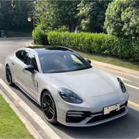 Kit carrosserie complet pour Porsche Panamera 971 à 976, transformation du pare-chocs arrière avec diffuseur, style ancien vers nouveau.